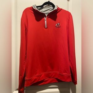 UGA mens medium peter Millar pullover